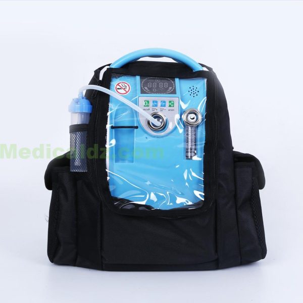 CONCENTRATEUR D'OXYGÈNE PORTABLE 5 LITRES AVEC BATTERIE Medicaldz